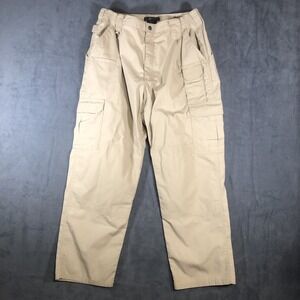 511 Tactical Men's 36x30 Khaki Taclite Pro Ripstop Cargo Utility Pants Preowned